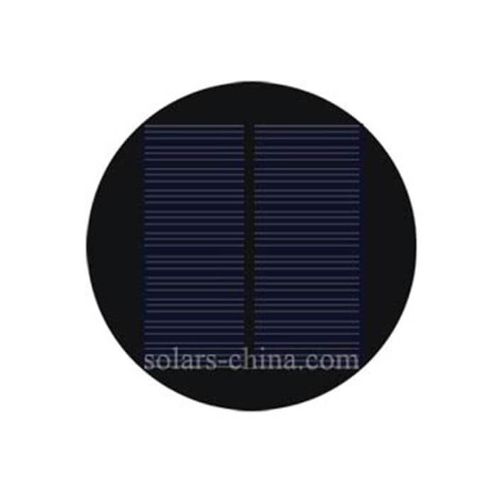 1.2W Paneles Solares Circulares