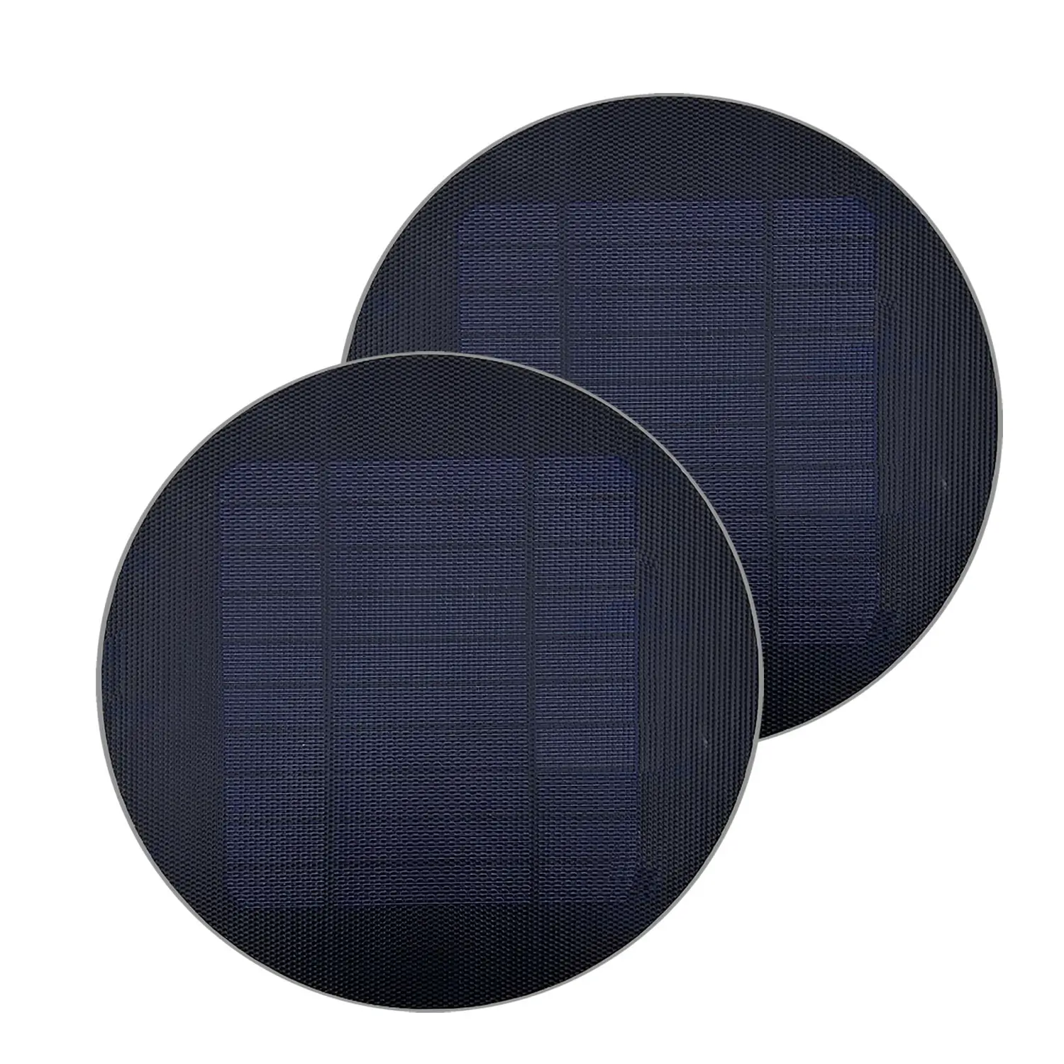 5W Paneles Solares Redondo