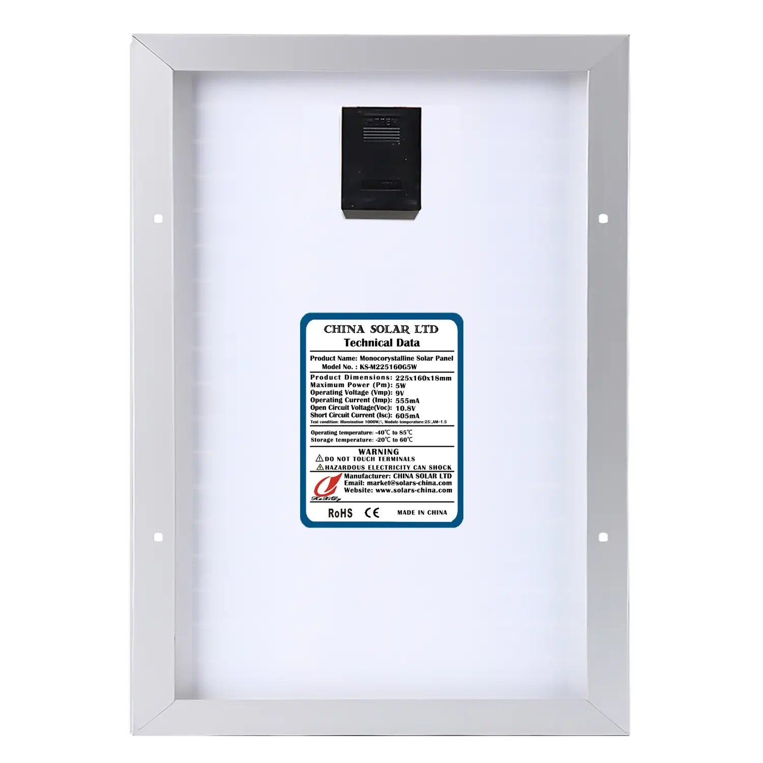 paneles solares 5W