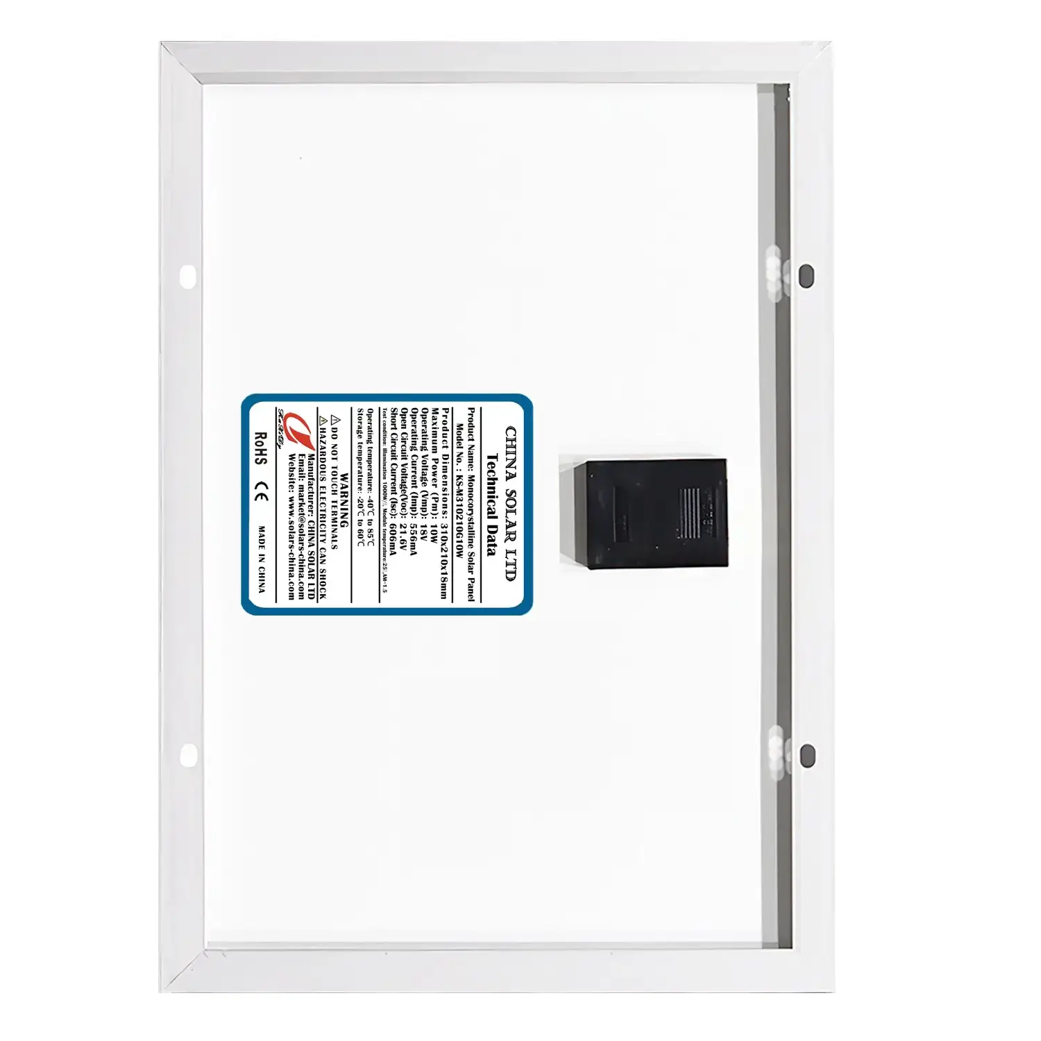 paneles solares 10W