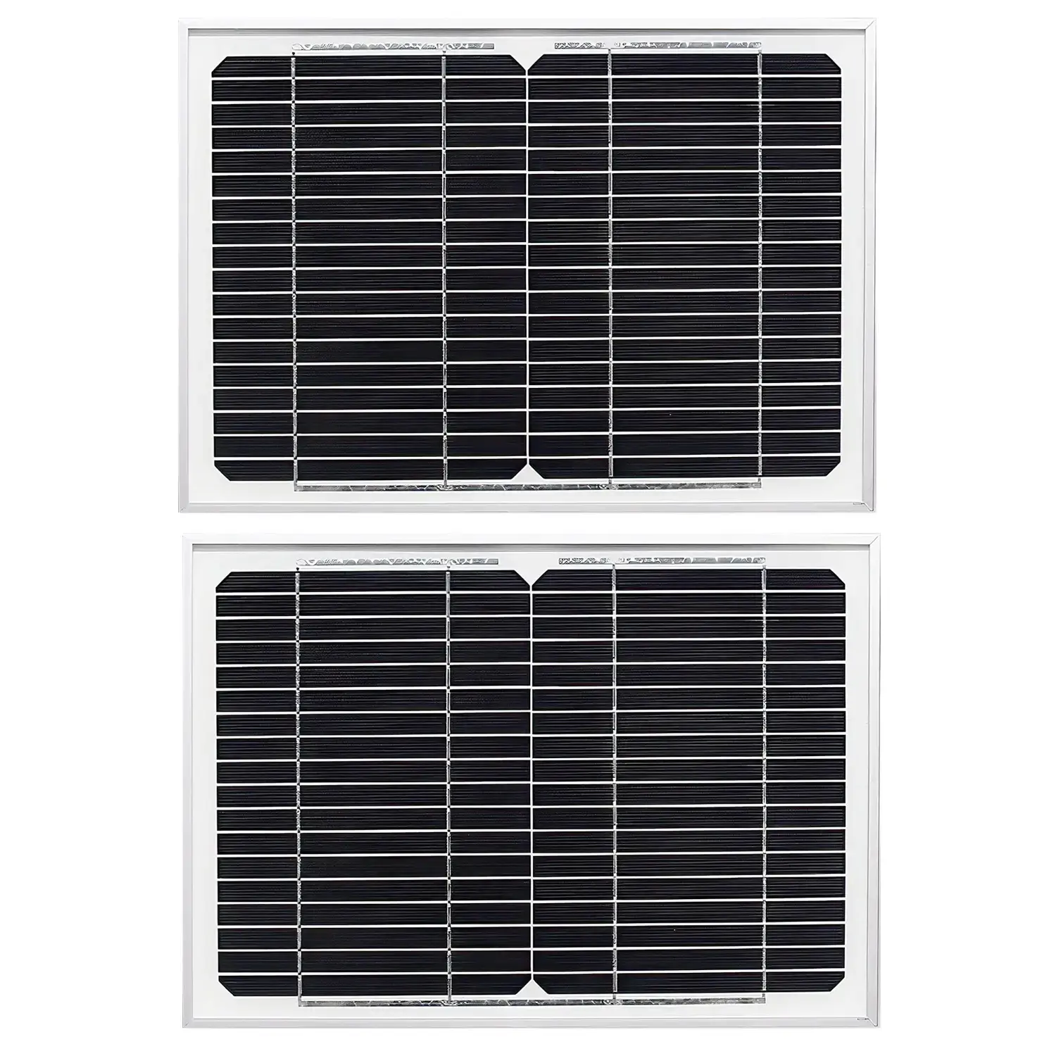 10W módulos solares