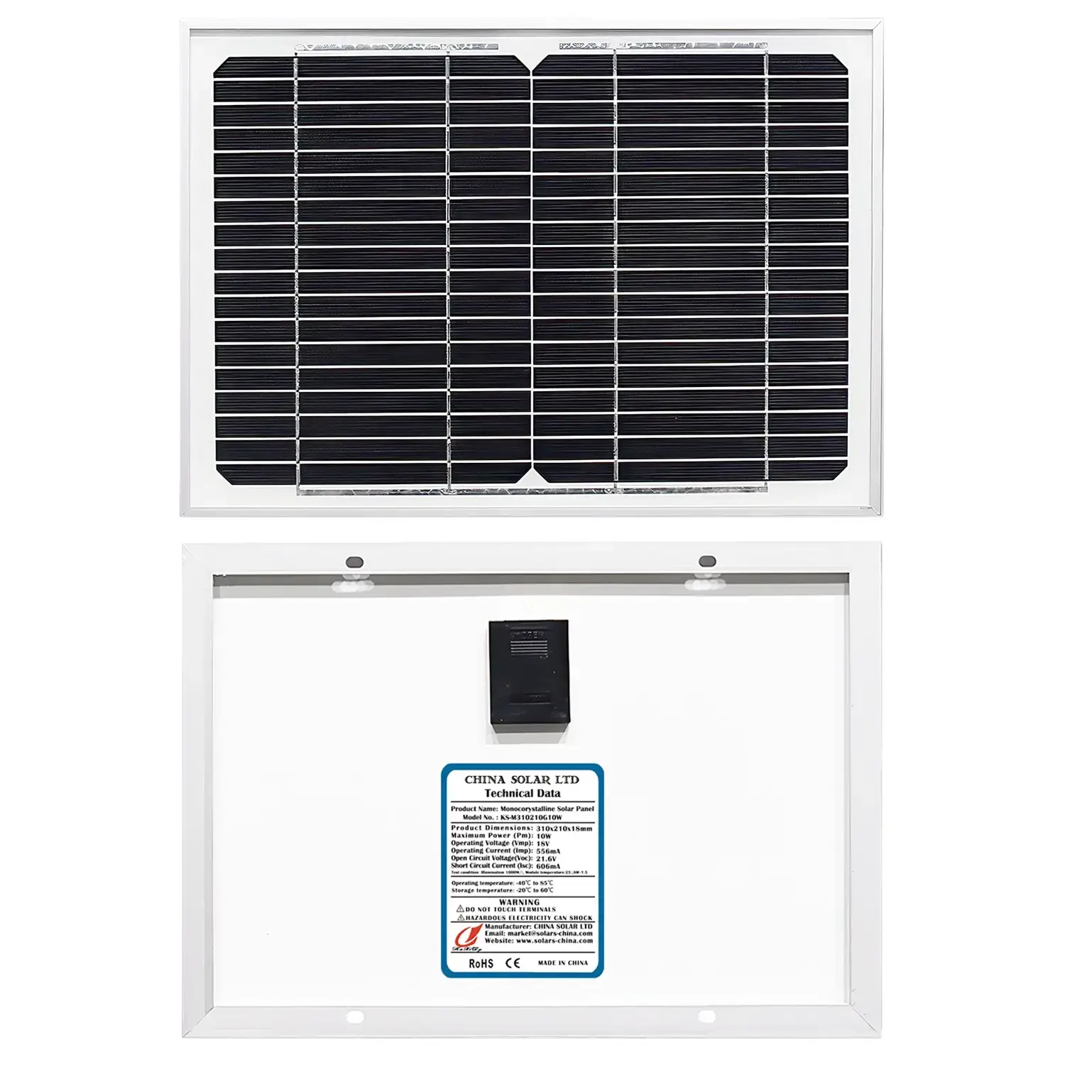 módulos solares 10W