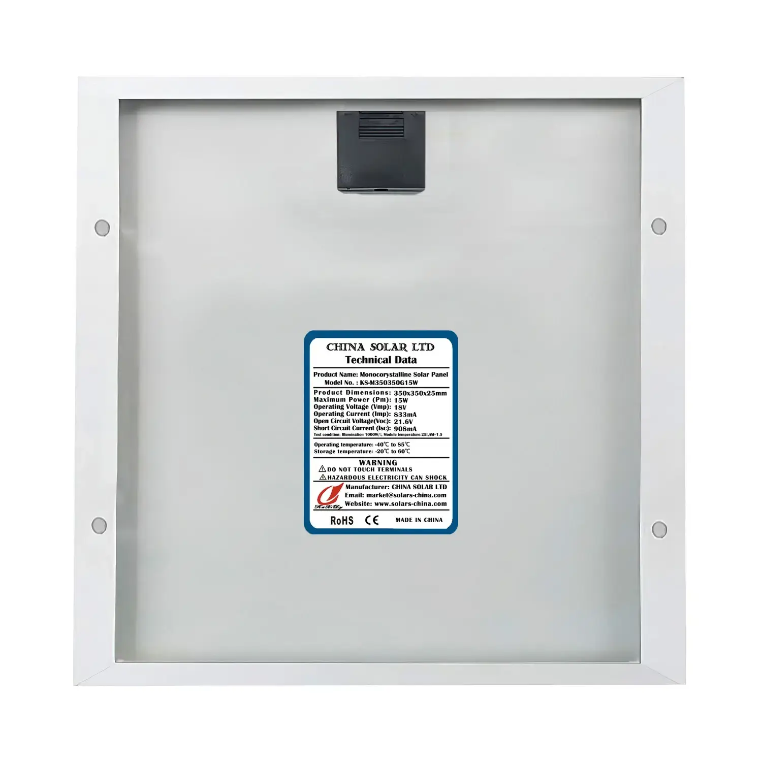 paneles solares 15W