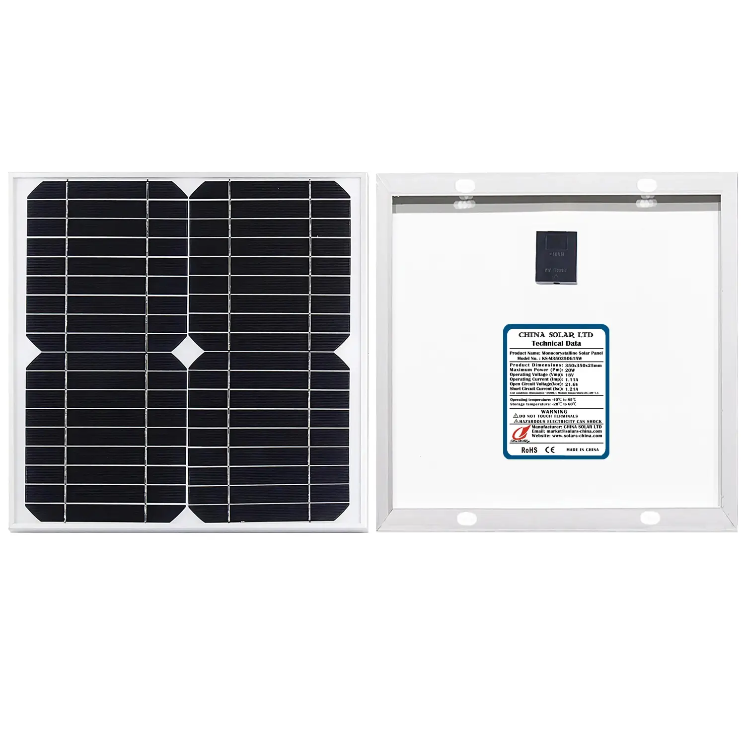módulos aolares 20W