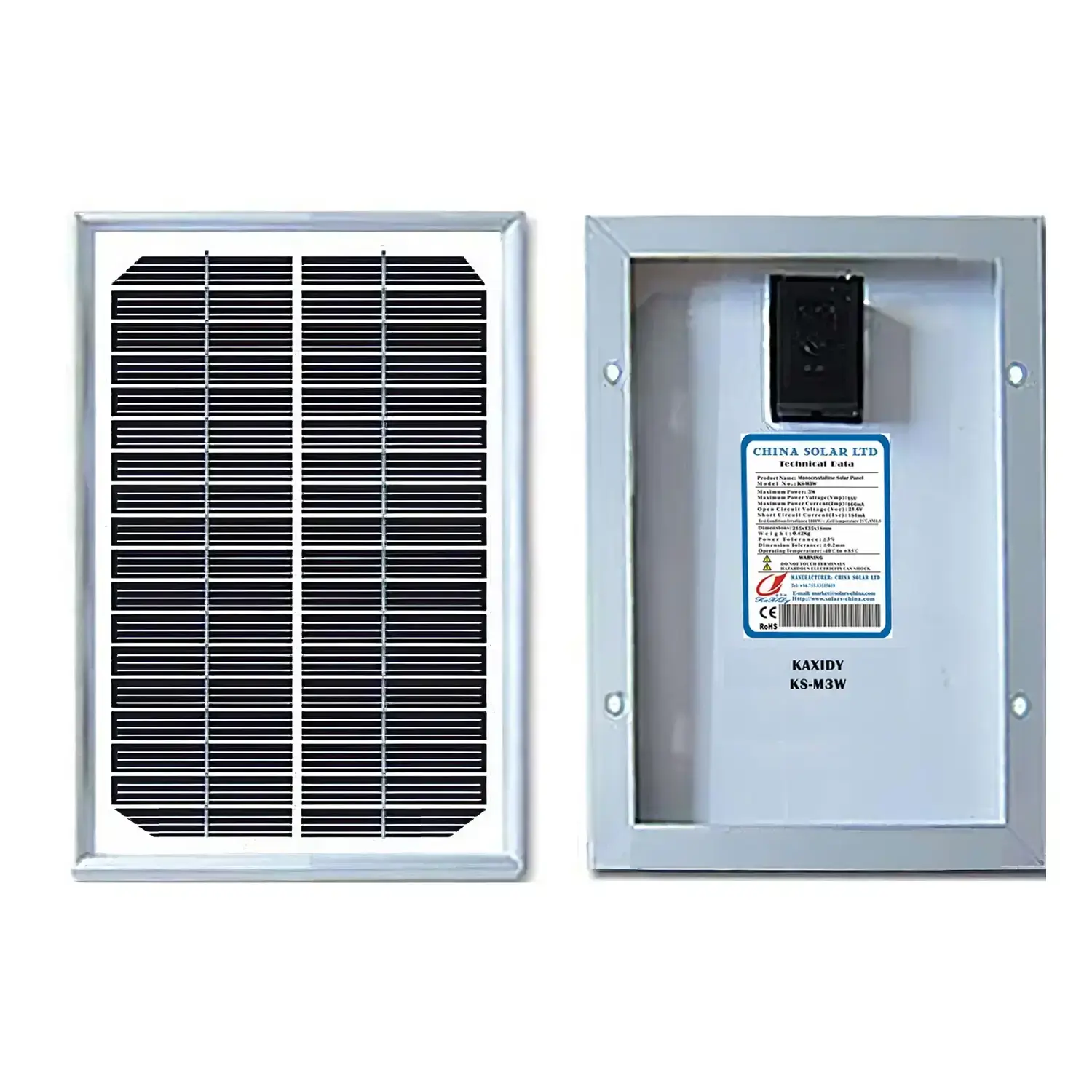 módulos solares 3W