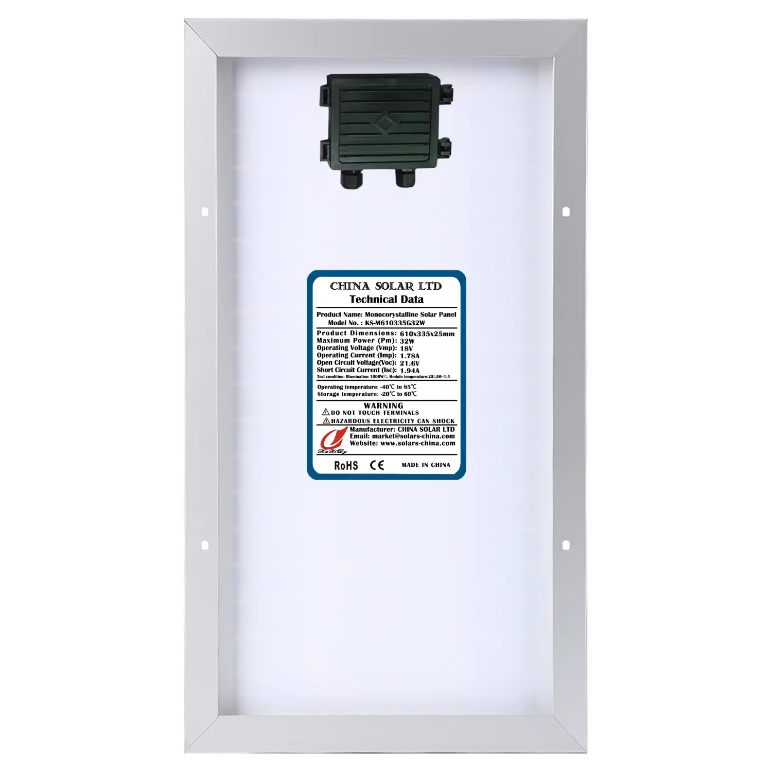 módulos solares 32W