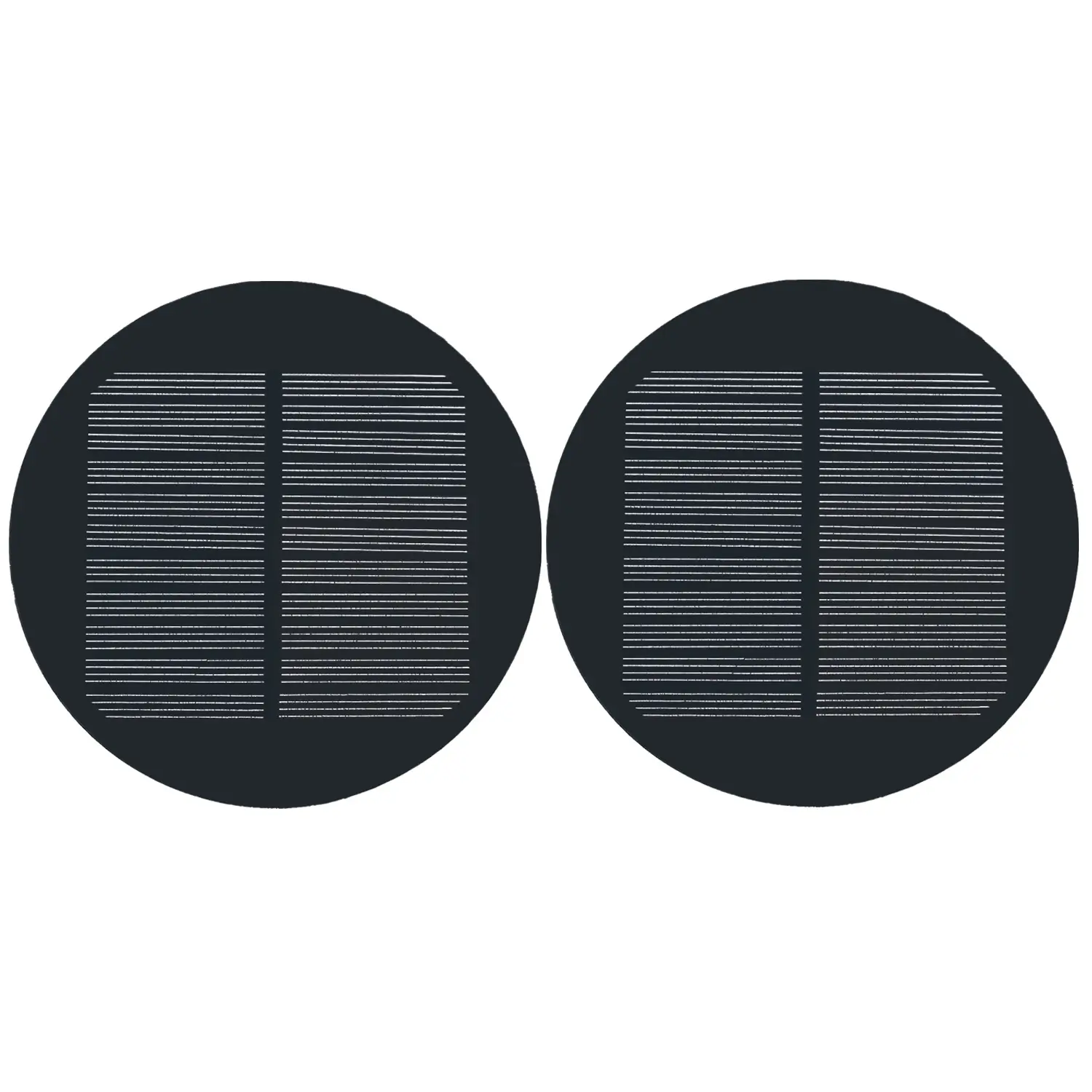 5V Paneles Solares Circulares