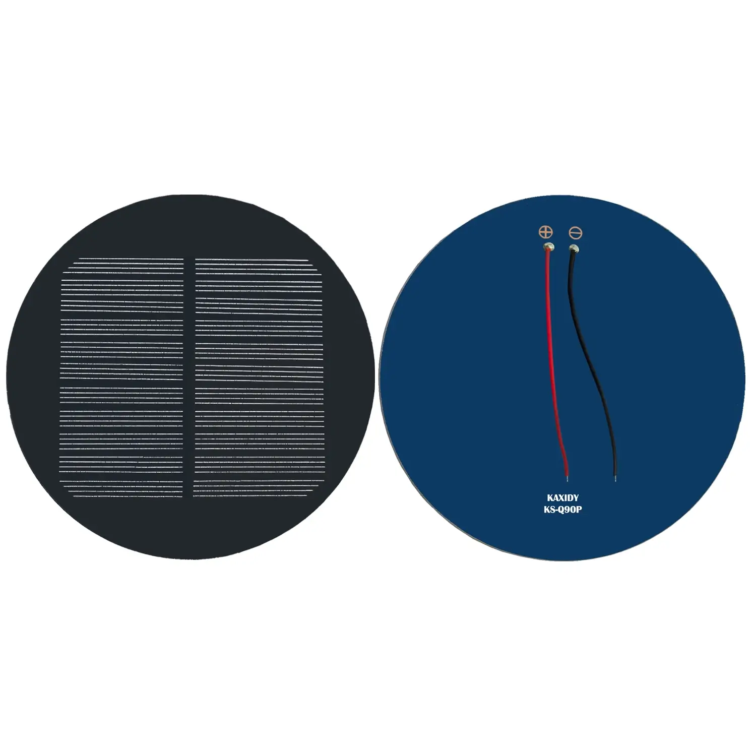 2W Paneles Solares Circulares