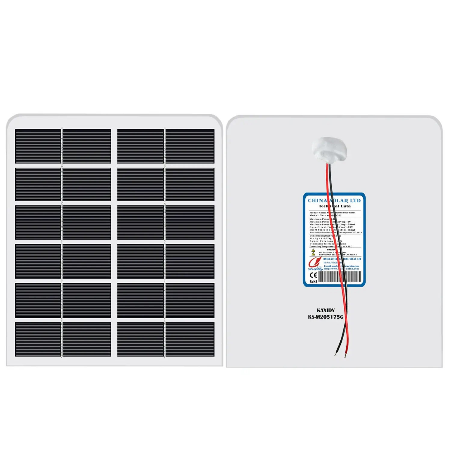 6V PV Paneles fotovoltaicos