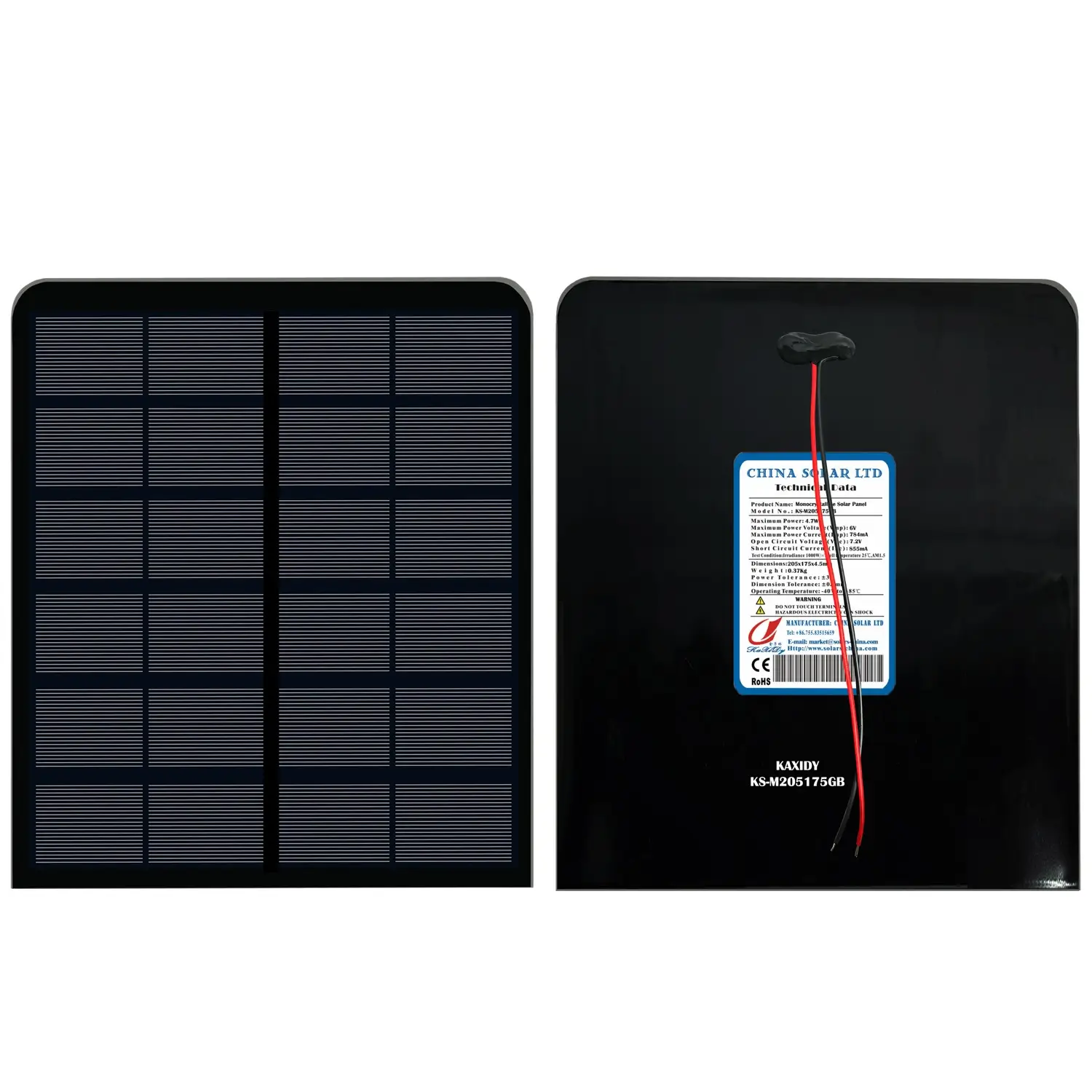 6V paneles solares