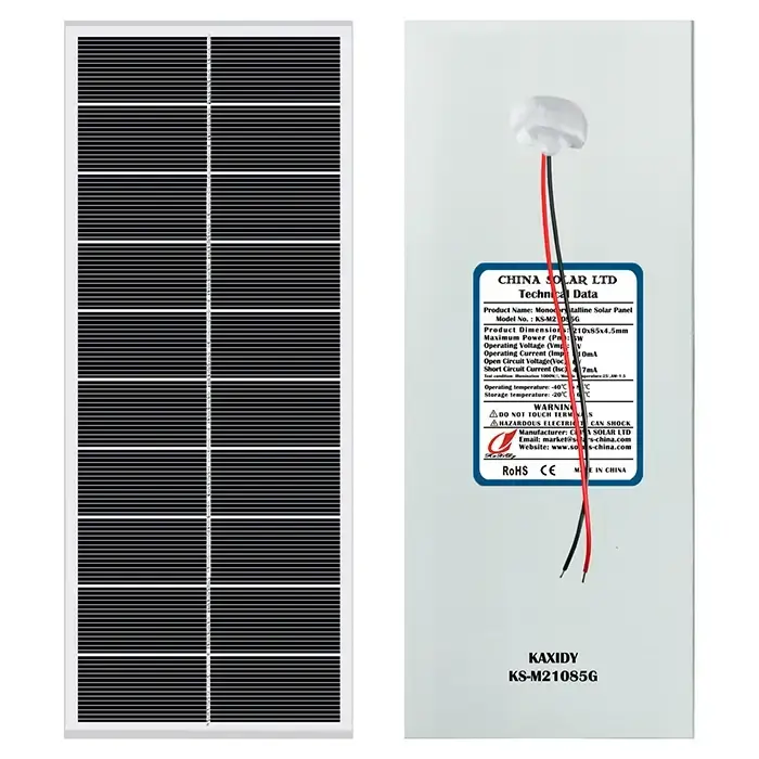 5V Paneles Solares
