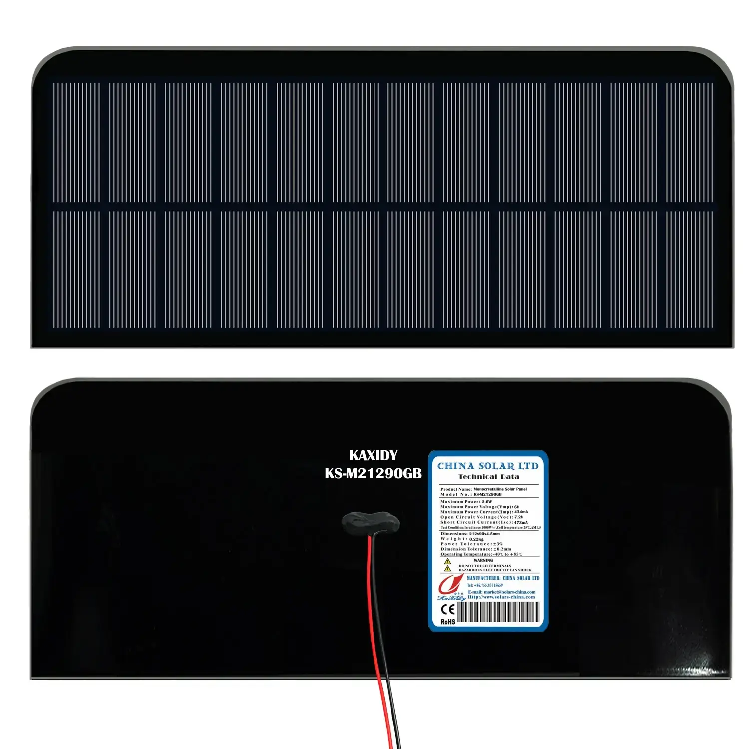 paneles solares 6V