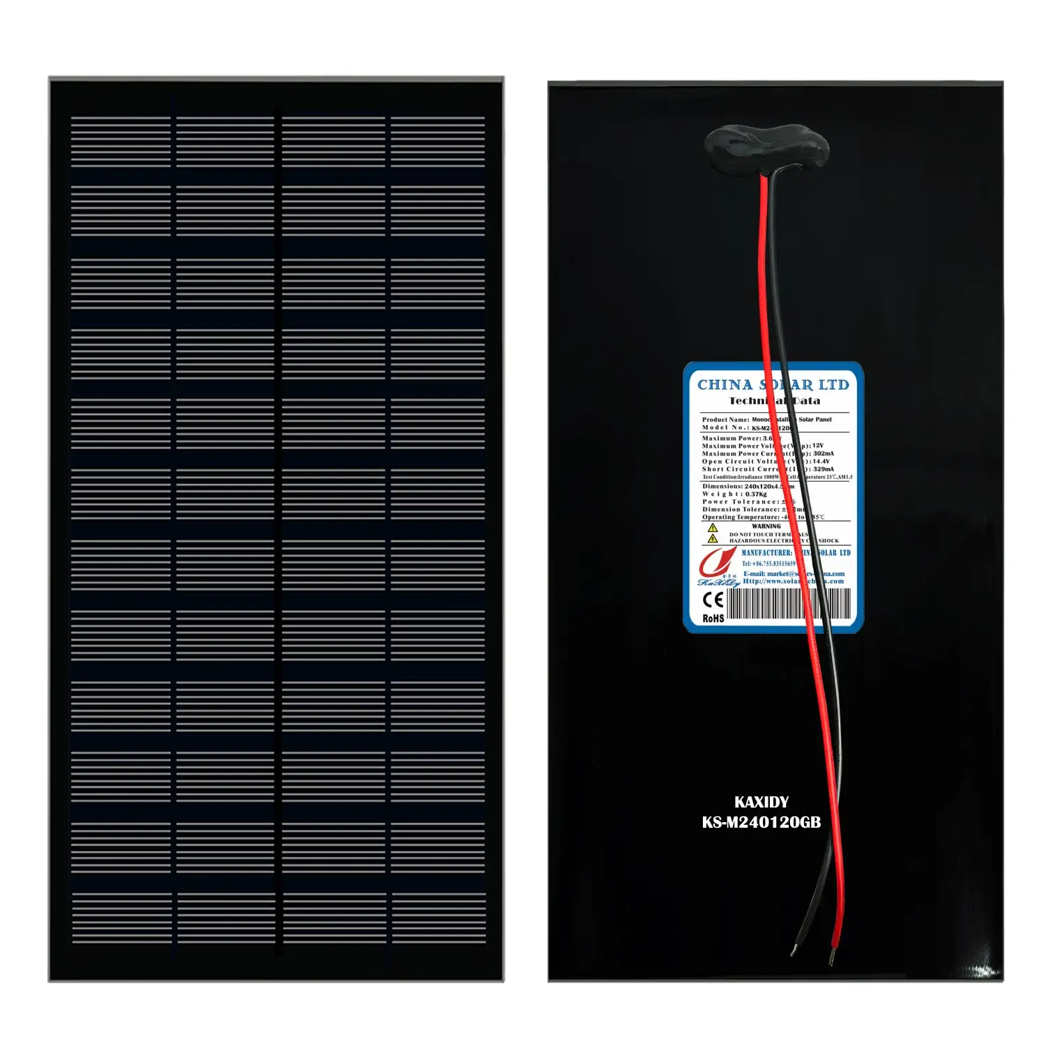 Paneles Solares Negro
