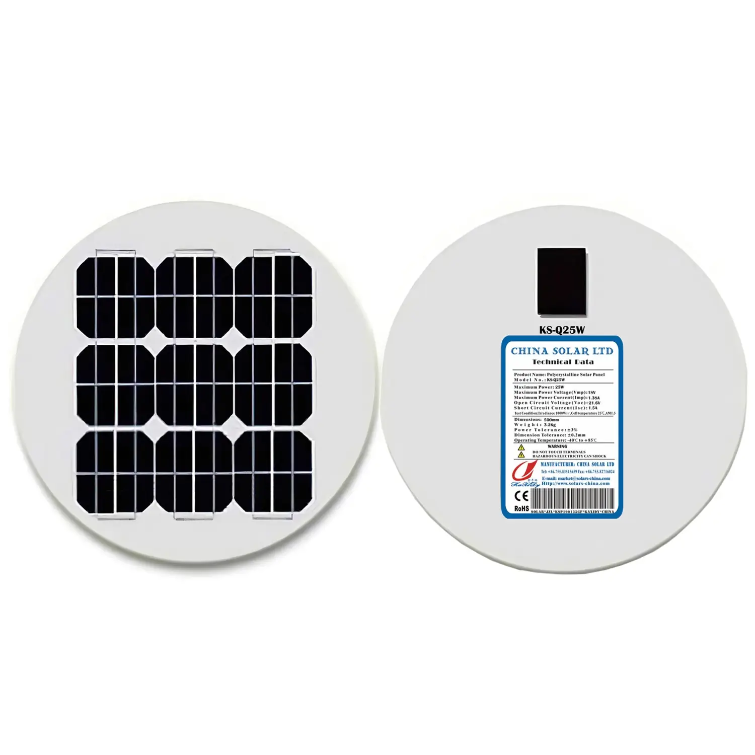 paneles solares circulare